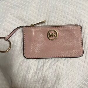 Michael Kors Jet Set Small Coin Purse Keychain Wallet